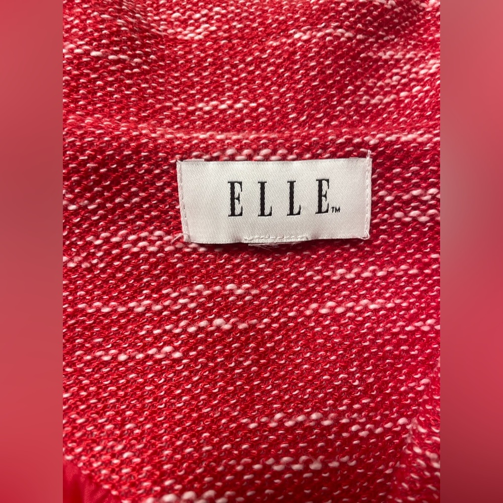 Pre Owned Women’s ELLE Waist Coat Jacket with Fringe & Pockets Size L - Picture 8 of 11